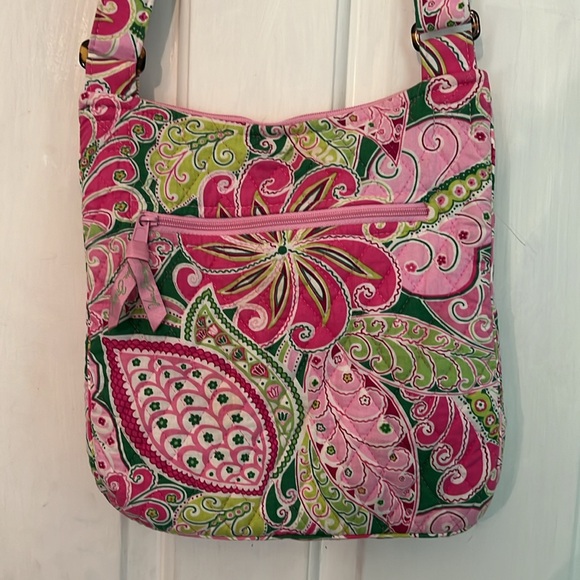 Bundle of 2 Vera Bradley lunch tote/small purse/ crossbody & tote bag w/pockets. - Picture 3 of 12